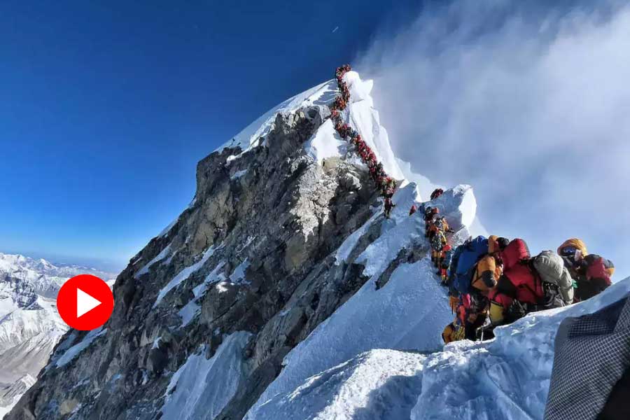 Stunning drone footage of Mount Everest