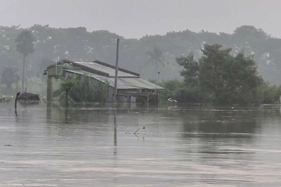 Flood in Bankura