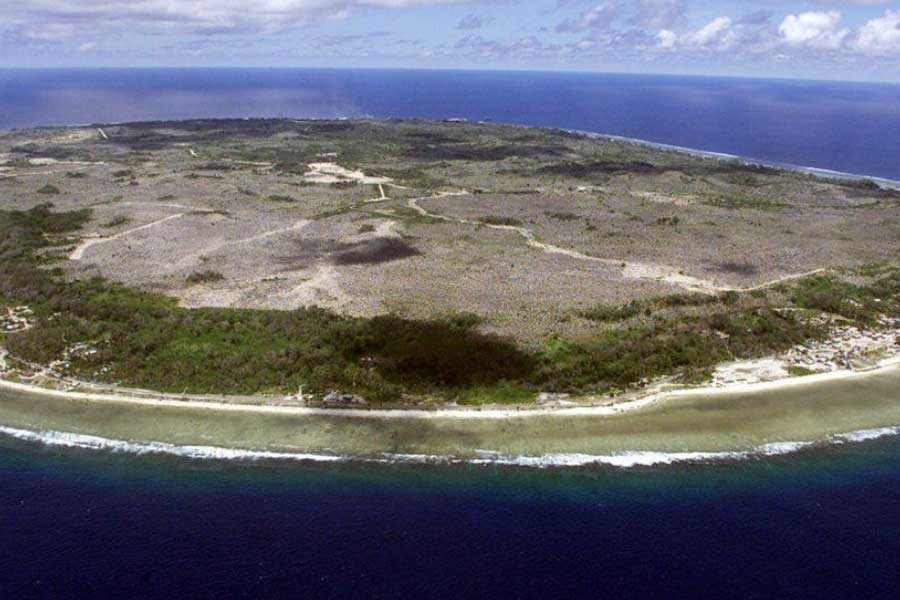 Island of Nauru became the fattest country in the world 