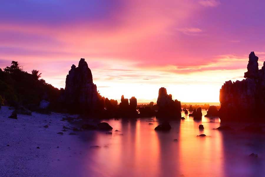 Island of Nauru became the fattest country in the world 