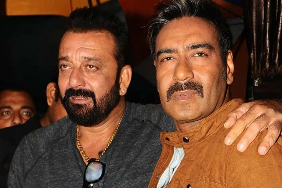 sanjay dutt and ajay devgan