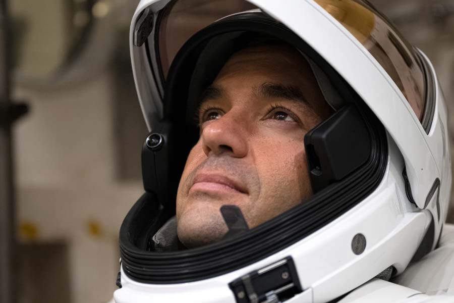 School dropout, billionaire Jared Isaacman walks into space 