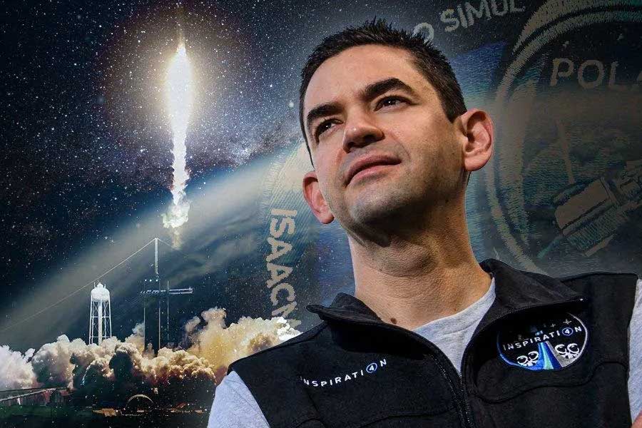 School dropout, billionaire Jared Isaacman walks into space 