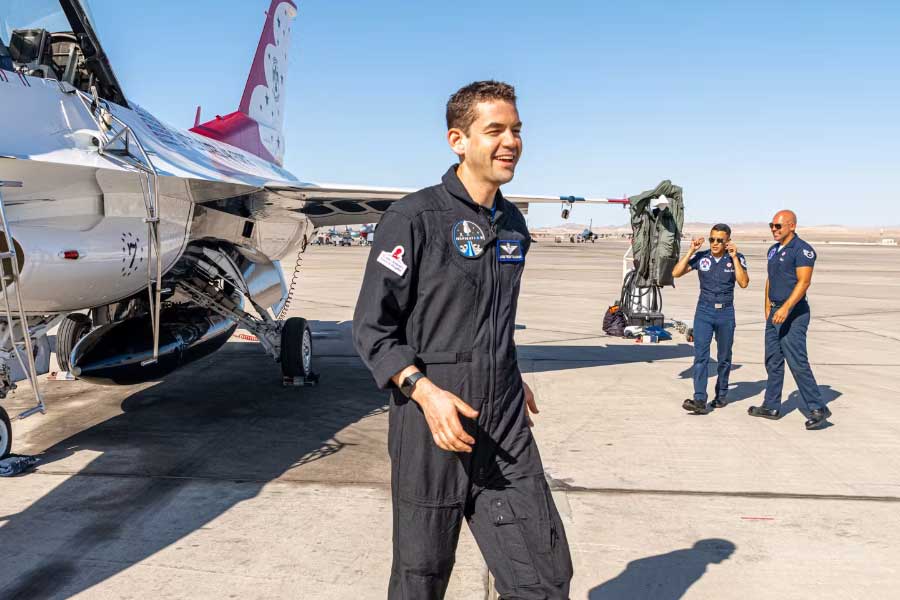 School dropout, billionaire Jared Isaacman walks into space 