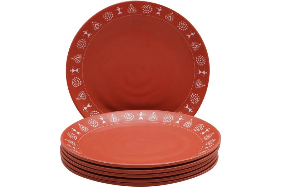 টেরাকোটার থালা।