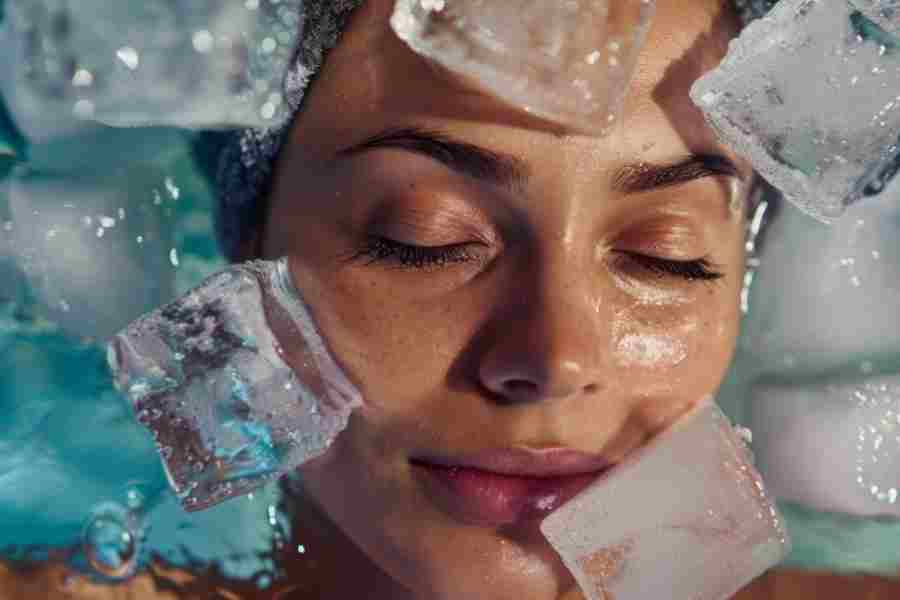 Skincare expert reveals all you need to know about ice water facials