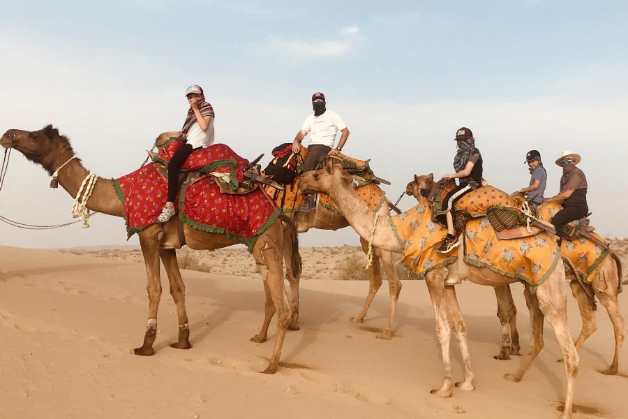 US camel jockey Taylor Dees was crowned the winner of camel race 