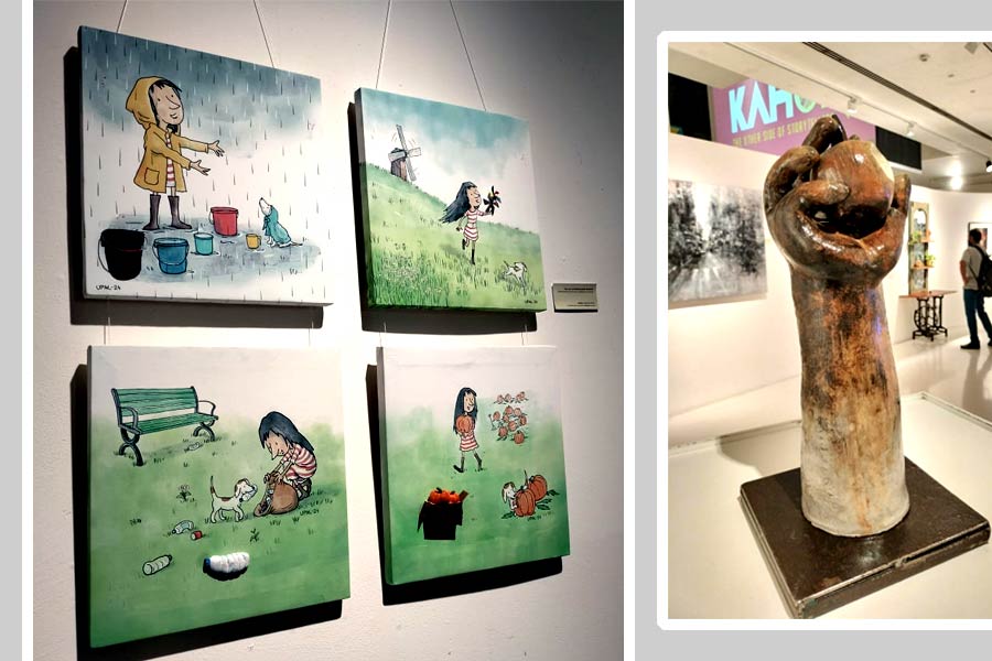 শিল্পীর ভাবনা।