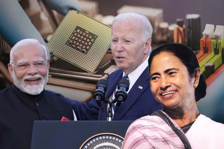 Semiconductor Plant in Kolkata announced by Narendra Modi & Joe Biden praised by Mamata Banerjee & West Bengal Government