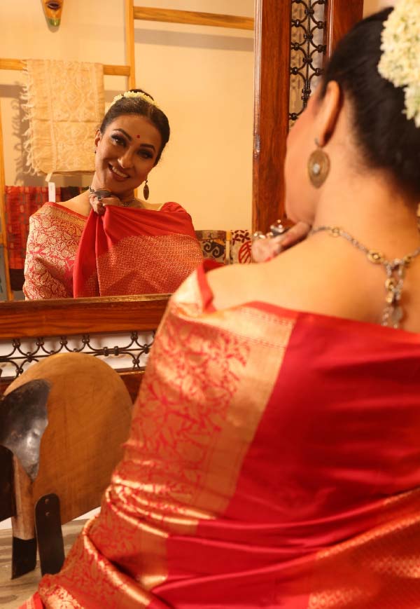 Rituparna Sengupta talks about Durga Puja 2024 collection in CIMA and women empowerment for Ananda Utsav 