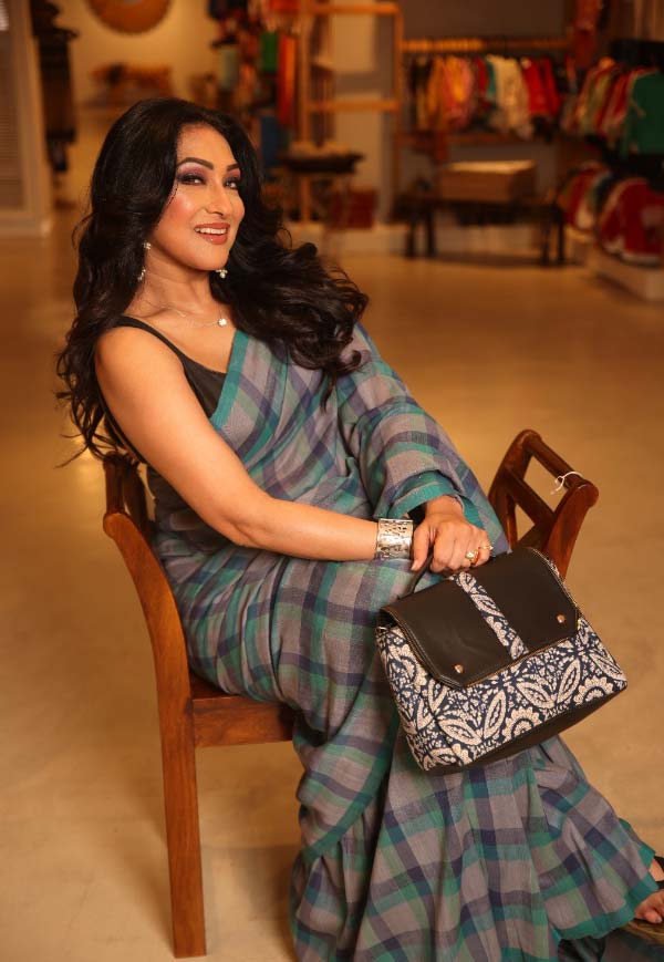 Rituparna Sengupta talks about Durga Puja 2024 collection in CIMA and women empowerment for Ananda Utsav 