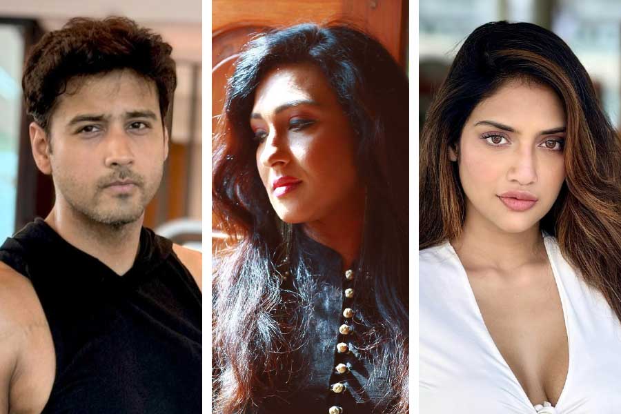 According to sources Bengali film Shikarr facing creative differences starring Yash Daasguptaa Nusasrat Jahan and Rituparna Sengupta