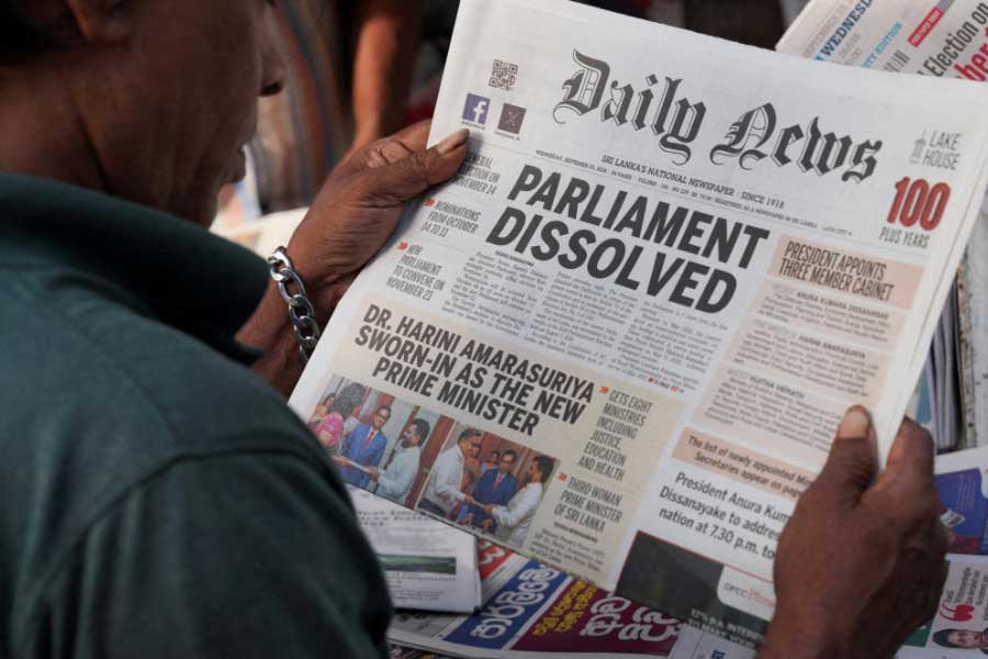 Academic-turned-politician Harini Amarasuriya who has old connections with India 