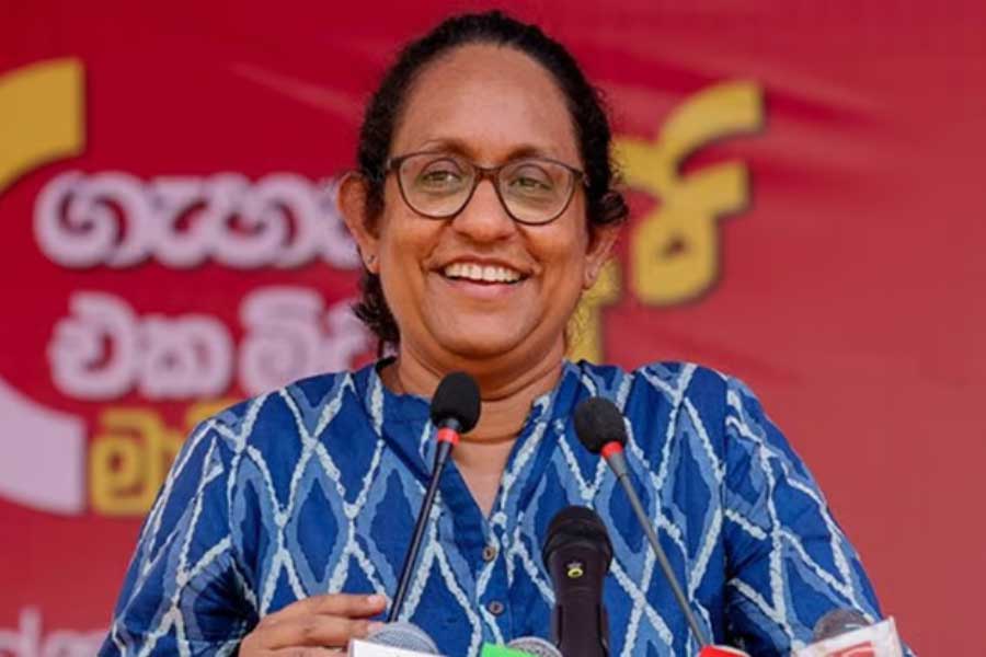 Academic-turned-politician Harini Amarasuriya who has old connections with India 