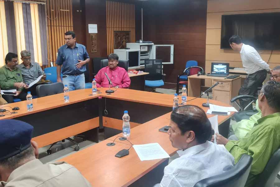 রাজ্যের কৃষি বিপণন দফতর বৈঠক।