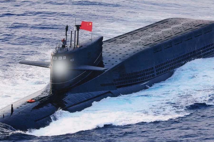 Chinese new Zhou class nuclear submarine mysteriously sank at Wuhan says America know the details 