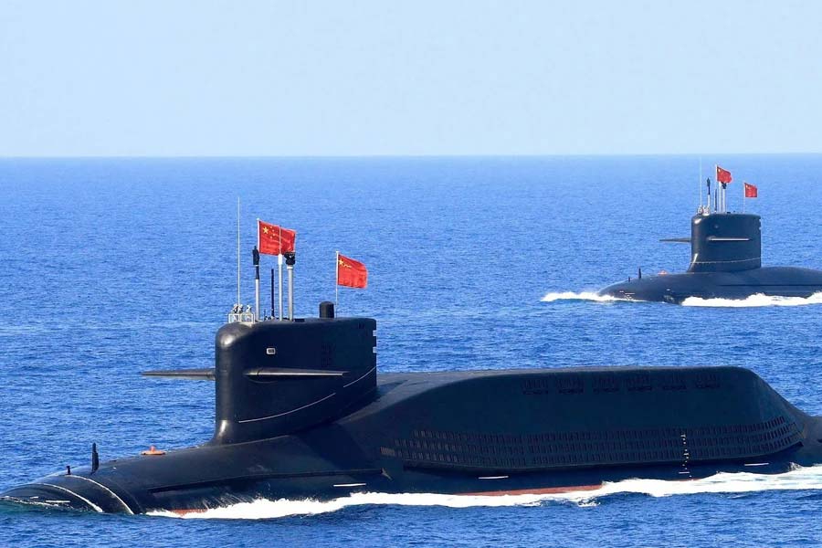 Chinese new Zhou class nuclear submarine mysteriously sank at Wuhan says America know the details 