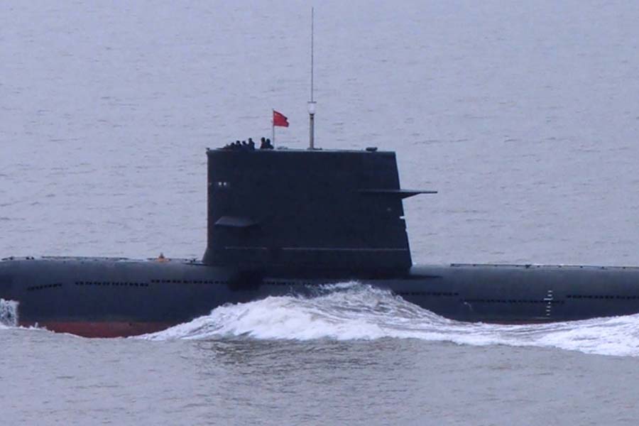 Chinese new Zhou class nuclear submarine mysteriously sank at Wuhan says America know the details 