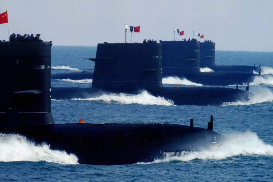 Chinese new Zhou class nuclear submarine mysteriously sank at Wuhan says America know the details 