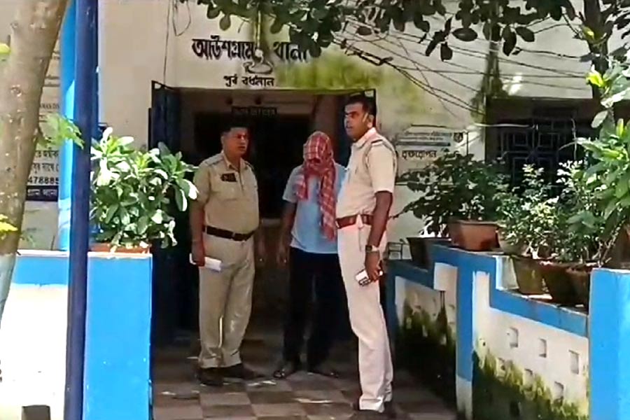 A civic volunteer arrest for harassment case in Aushgram