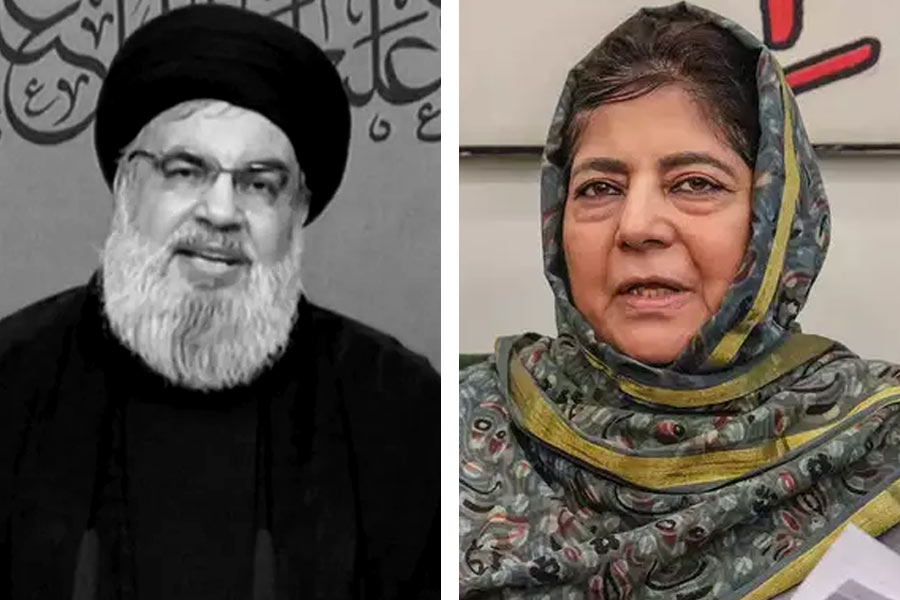 Mehbooba Mufti suspends poll campaign to show solidarity with Hezbollah leader Hassan Nasralla