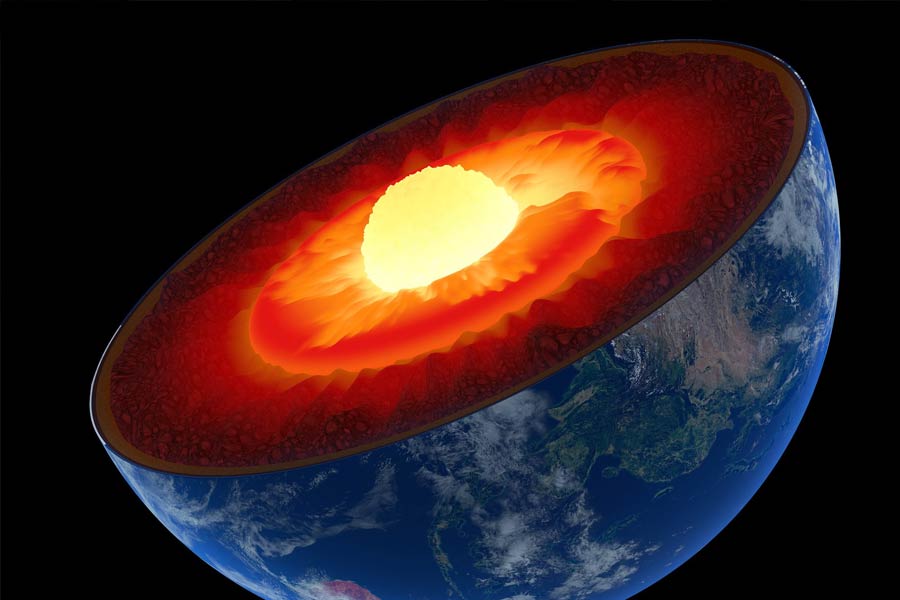 Alien Planet inside Earth mantle area says US Scientists 