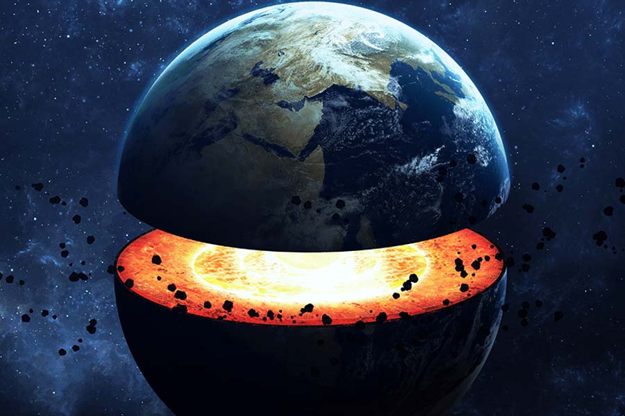 Alien Planet inside Earth mantle area says US Scientists 