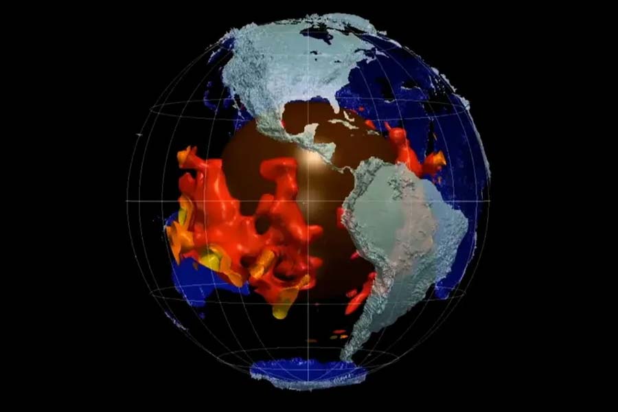 Alien Planet inside Earth mantle area says US Scientists 