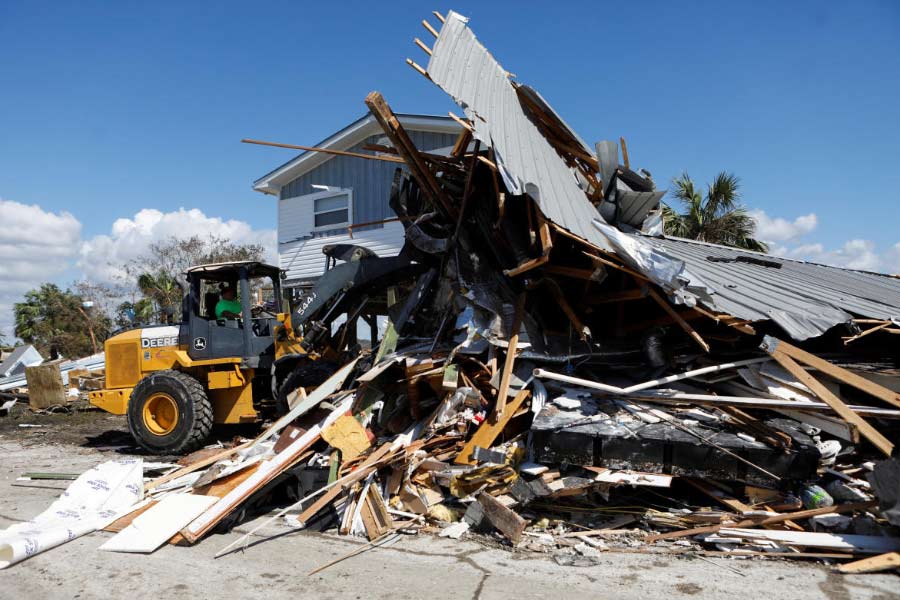 Hurricane Helene turned Florida town Steinhatchee in ruins