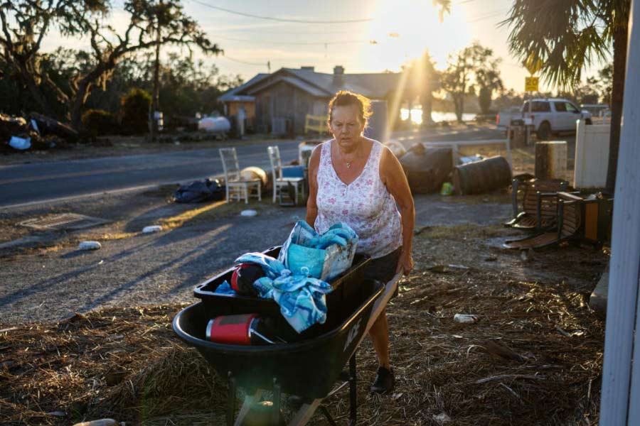 Hurricane Helene turned Florida town Steinhatchee in ruins