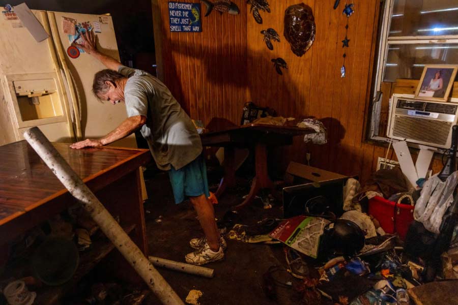 Hurricane Helene turned Florida town Steinhatchee in ruins