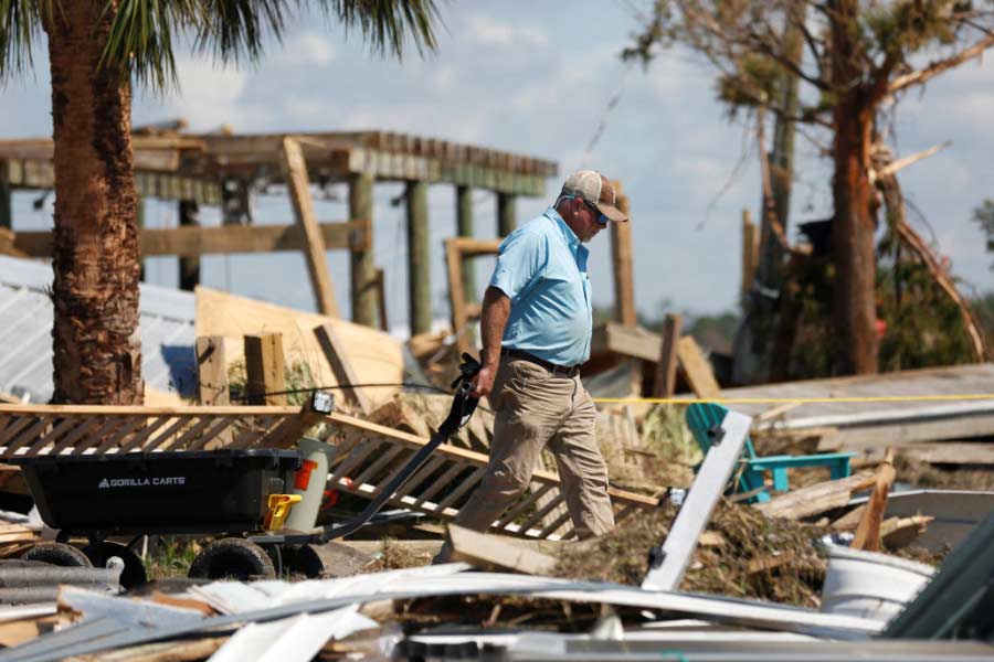 Hurricane Helene turned Florida town Steinhatchee in ruins