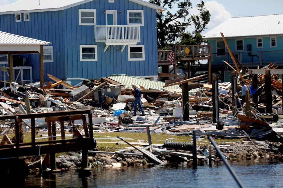 Hurricane Helene turned Florida town Steinhatchee in ruins