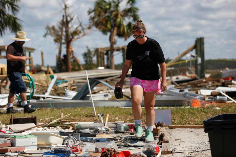 Hurricane Helene turned Florida town Steinhatchee in ruins