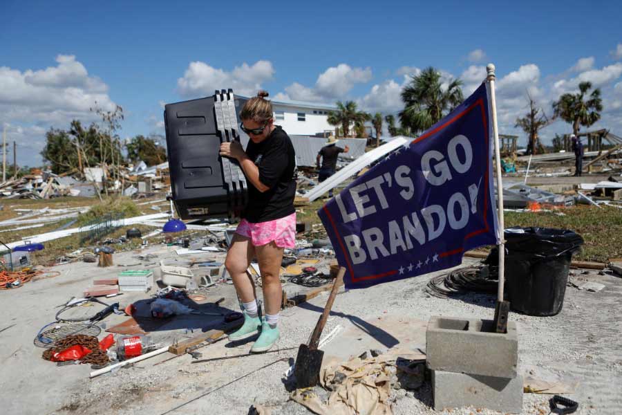 Hurricane Helene turned Florida town Steinhatchee in ruins