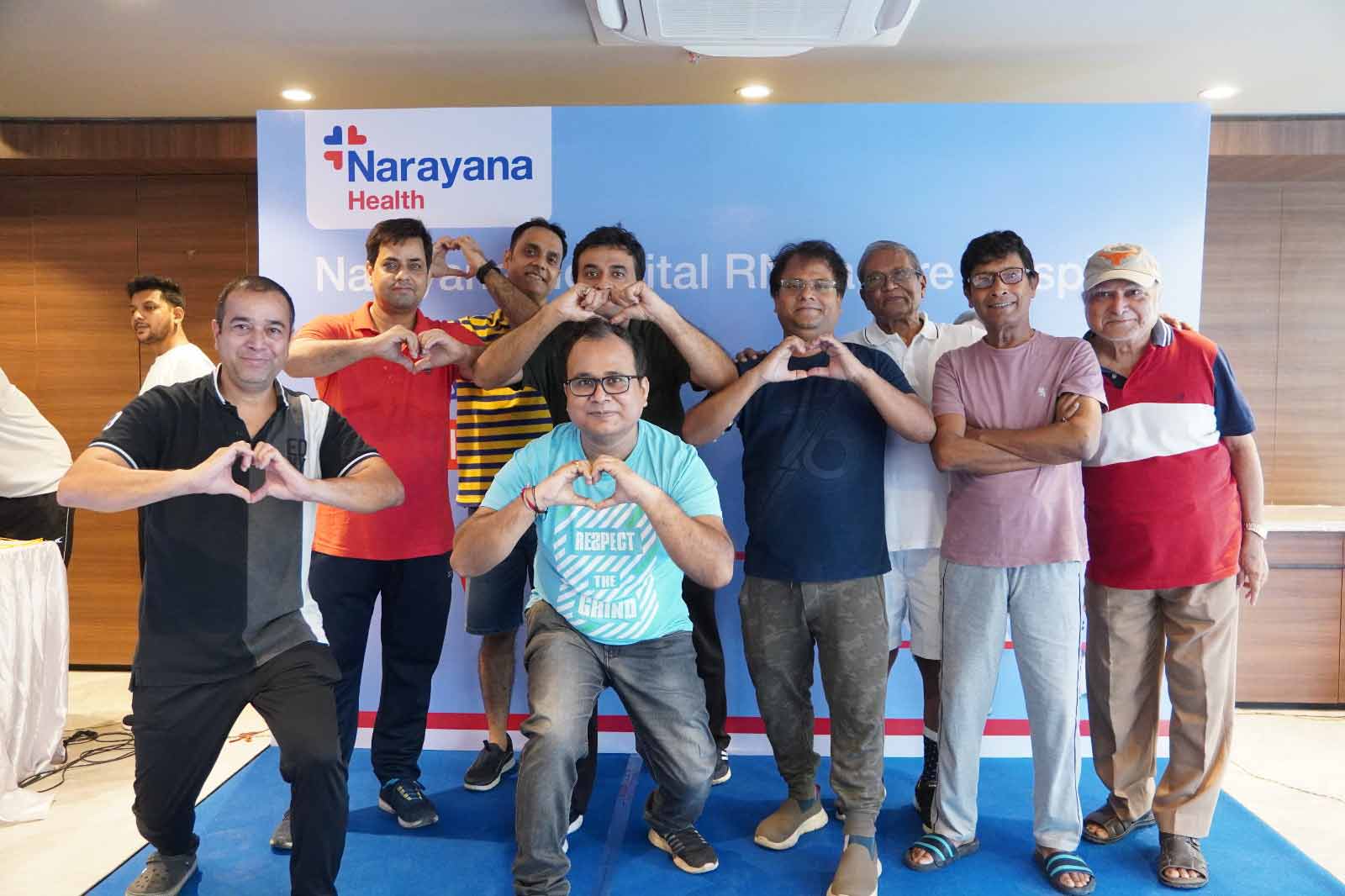 হৃদয়ের যত্ন নিন। সুস্থ থাকুন অন্তর থেকে। সর্বোপরি সচেতন থাকুন।  সেই সচেতনতা বাড়াতেই ২৯ সেপ্টেম্বর ওয়ার্ল্ড হার্ট দিবস উপলক্ষ্যে বিশেষ উদ্যোগ নিল নারায়ণা হসপিটাল।