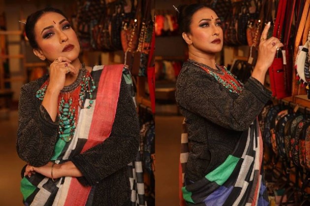 যতই বিতর্ক ছেঁকে ধরুক তাঁকে, আরজি কর কাণ্ডের বিরুদ্ধে প্রতিবাদে গর্জন করতে ভোলেননি বাঙালি অভিনেত্রী। কখনও রাস্তায় নেমে, কখনও সাজপোশাকের হাত ধরে প্রতিবাদ জারি রাখছেন তিনি।