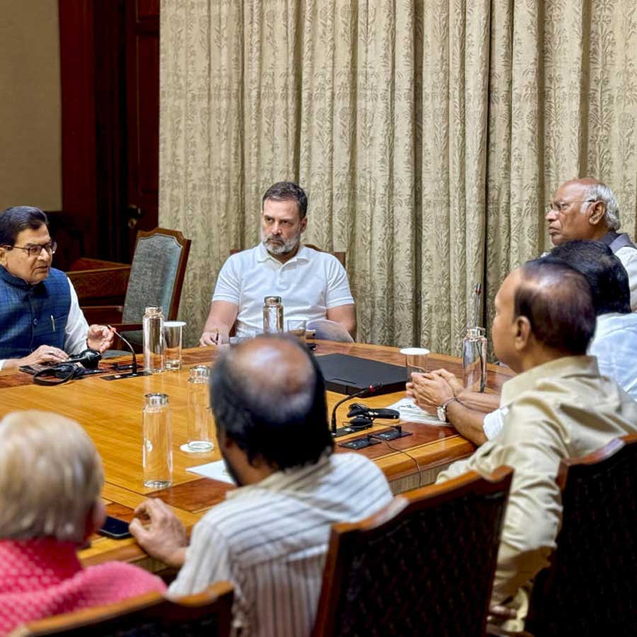 বিরোধী জোট ‘ইন্ডিয়া’র বৈঠক।