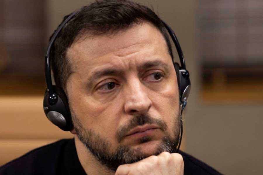 Ukrainian President Volodymyr Zelensky