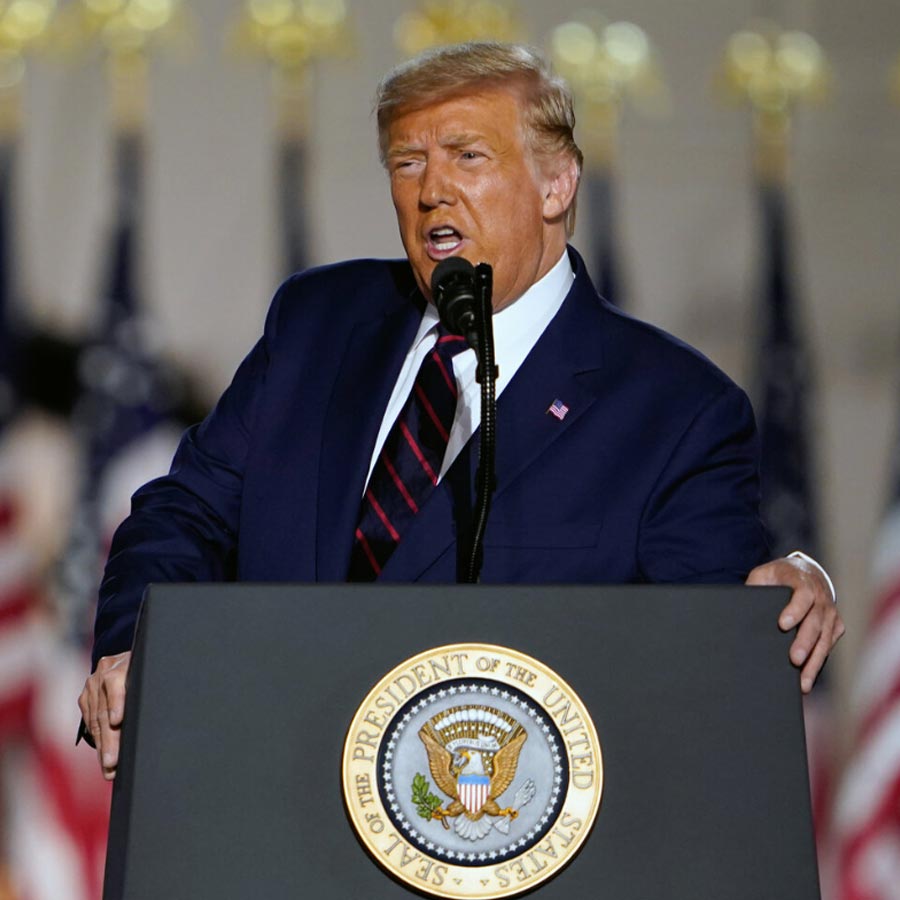 US President Donald Trump