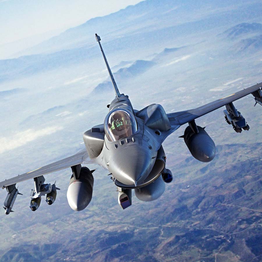 F-16 Viper Fighter Jet (Representative Picture)