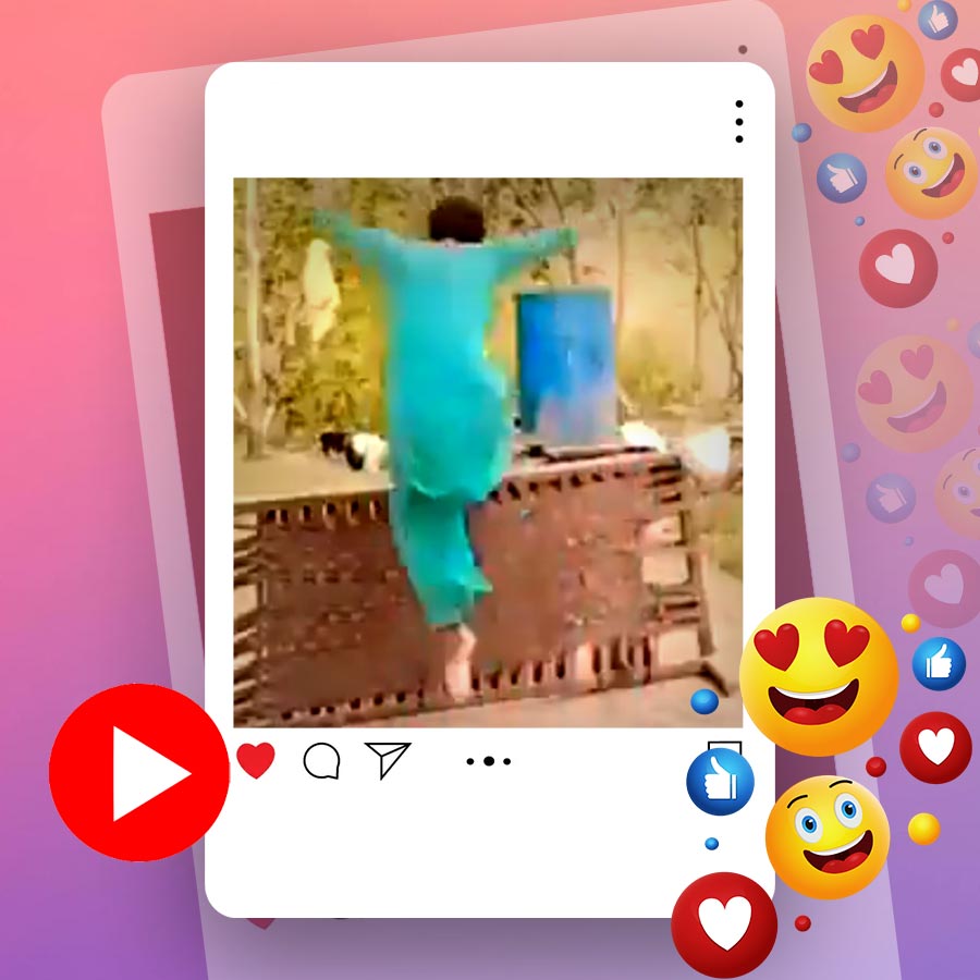 Video shows house wife fall during showing skill