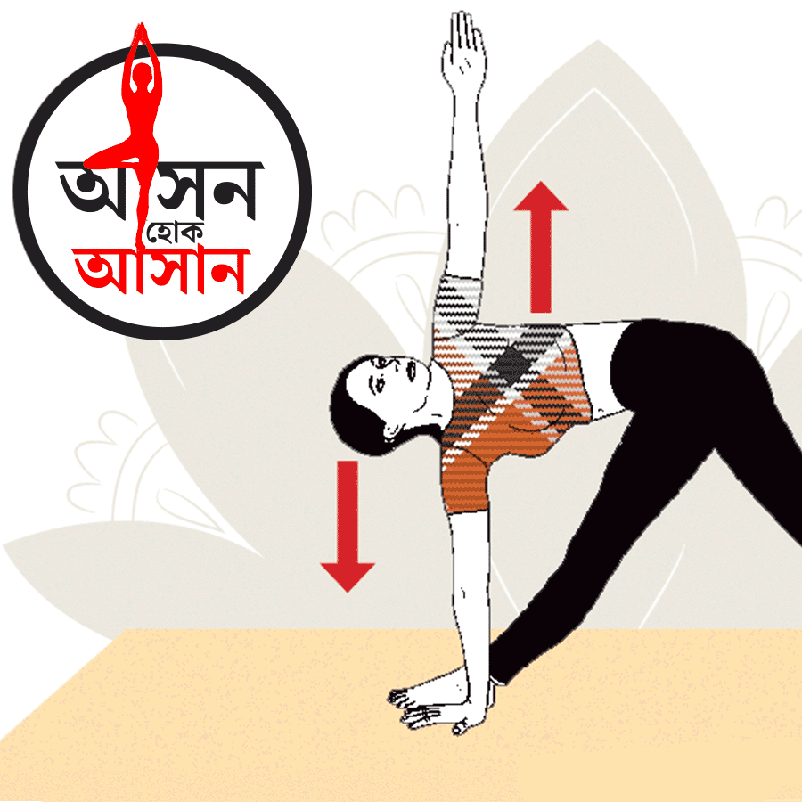 What are the health benefits of Parivrtta Trikonasana and how to do it