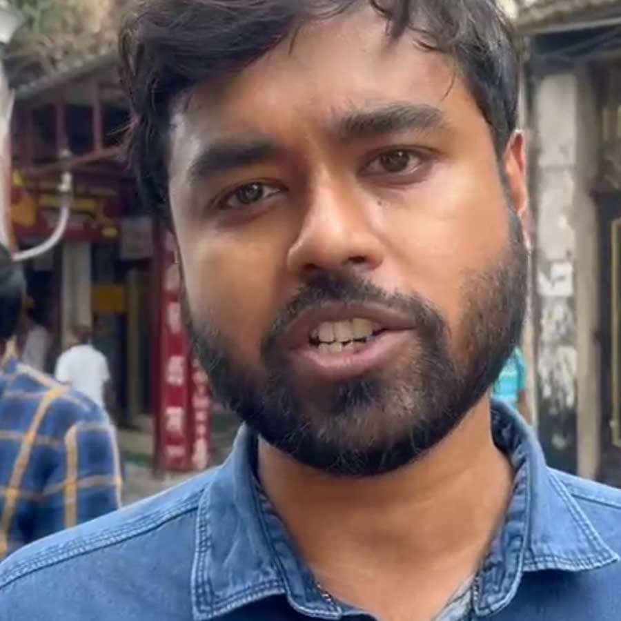 আরজি করের আন্দোলনকারী চিকিৎসক দেবাশিস হালদার।