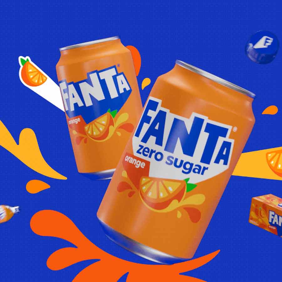 Soft drinks Fanta’s originated in Germany during World War II