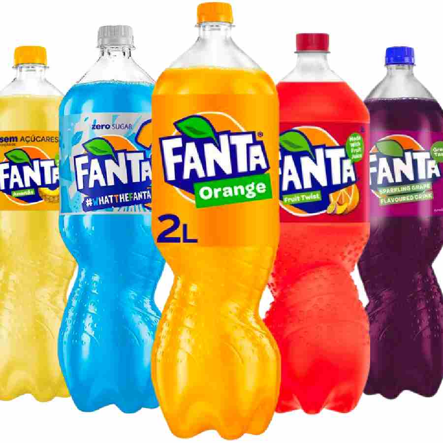 Soft drinks Fanta’s originated in Germany during World War II