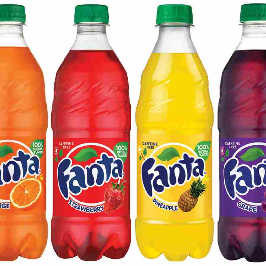 Soft drinks Fanta’s originated in Germany during World War II