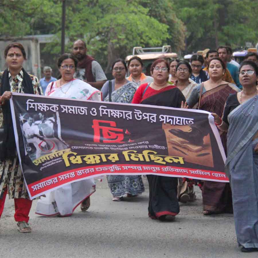 SSC teachers protest: Several Non Political protest sighted in Purulia
