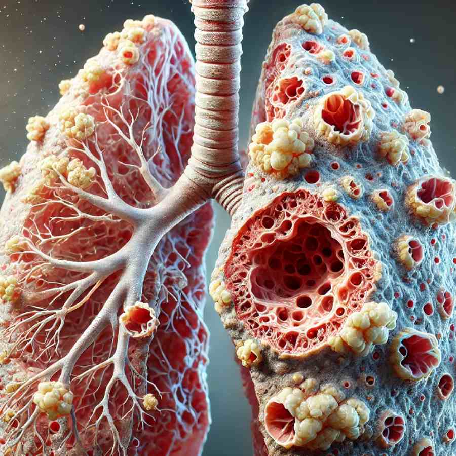 Teenage boy suffering from Popcorn Lungs, what is this disease