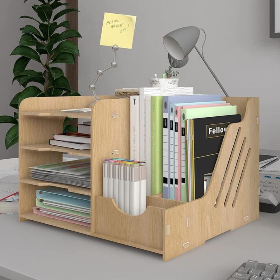 Decor tips organise your office desk with small things for more productivity
